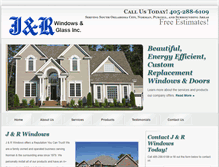 Tablet Screenshot of jandrwindows.com